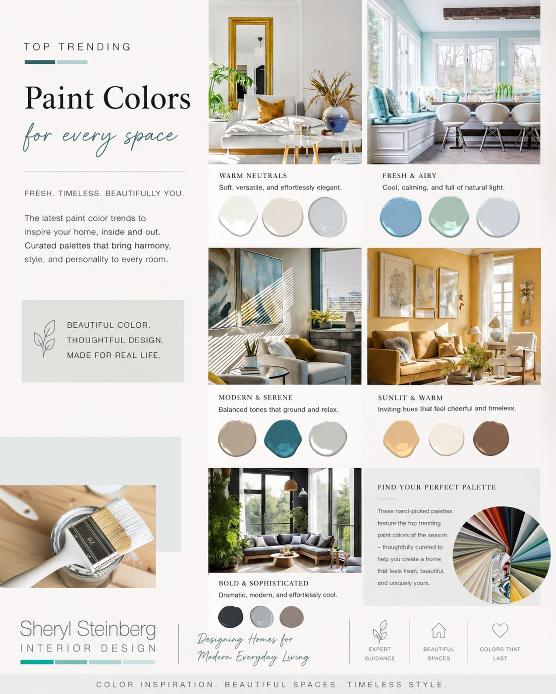 Paint Color Guide and Designer Refresh